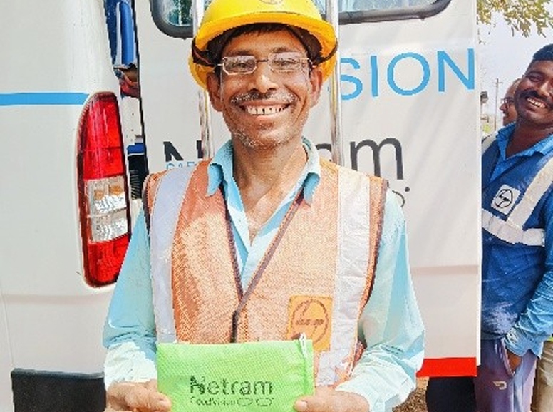 Basanta Barik, L&T construction worker